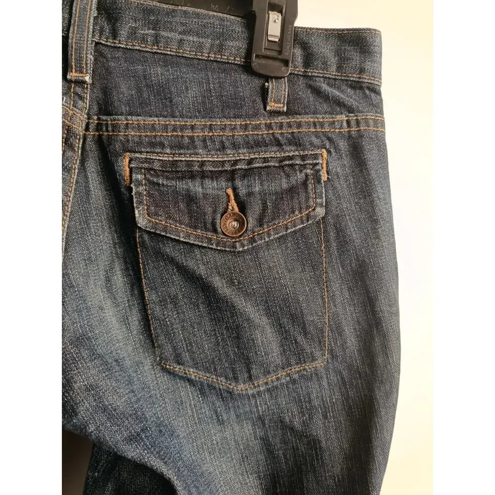 Gap 1969 Limited Edition Straight Leg Jeans Women’s 4R Dark Wash 2008 Y2K